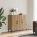 Skjenk artisan eik 90x34x80 cm konstruert tre