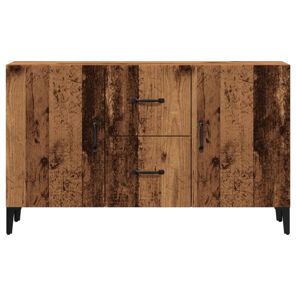 Skjenk gammelt tre 100x36x60 cm konstruert tre