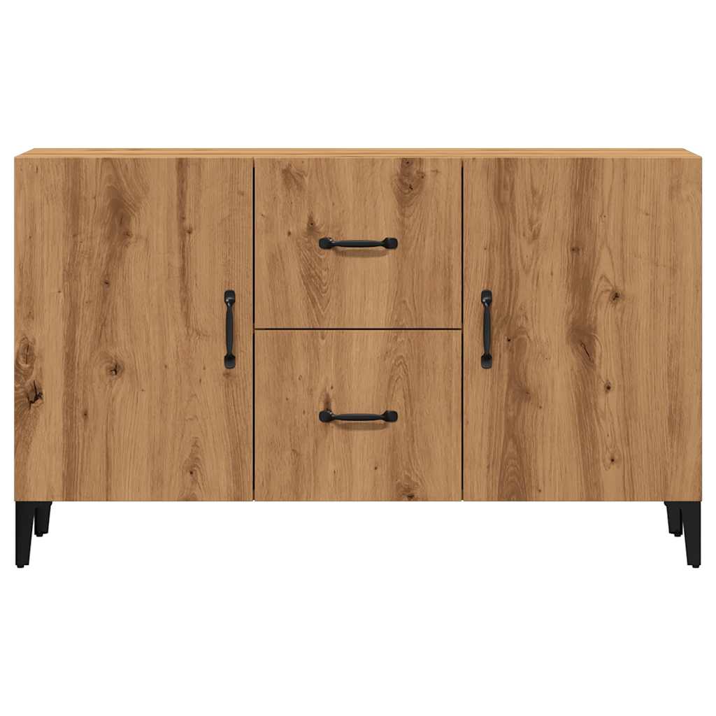 Skjenk artisan eik 100x36x60 cm konstruert tre