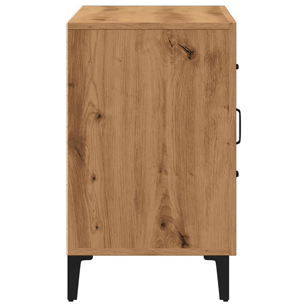 Skjenk artisan eik 100x36x60 cm konstruert tre