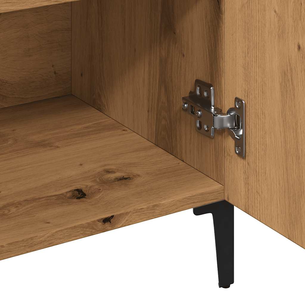 Skjenk artisan eik 100x36x60 cm konstruert tre