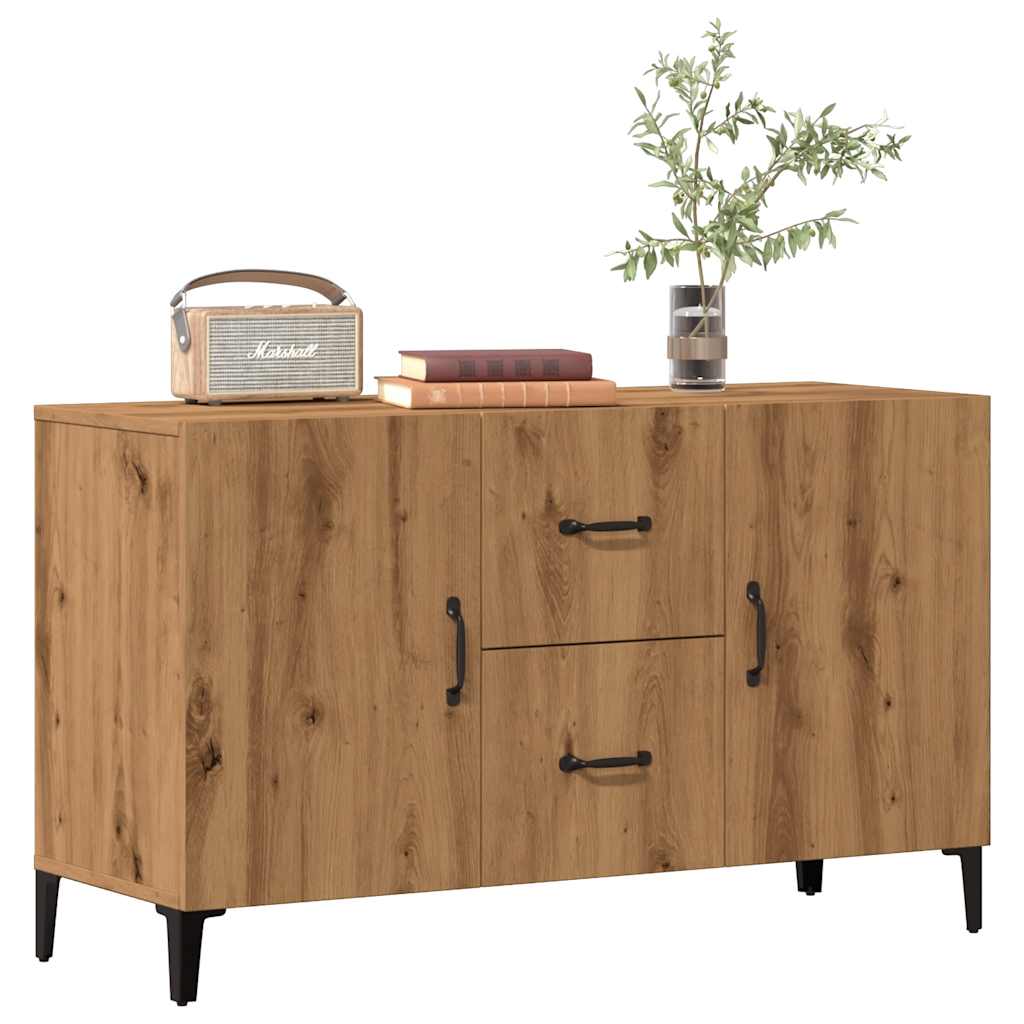 Skjenk artisan eik 100x36x60 cm konstruert tre