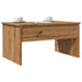 Salongbord brun eik 80x50,5x41,5 cm konstruert tre
