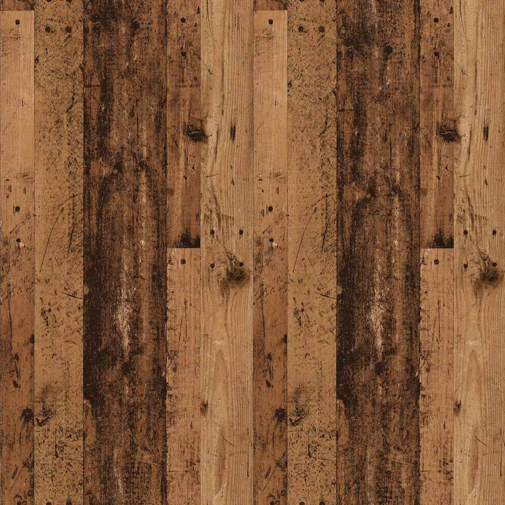 Nattbord 2 stk gammelt tre 40x36x65 cm konstruert tre