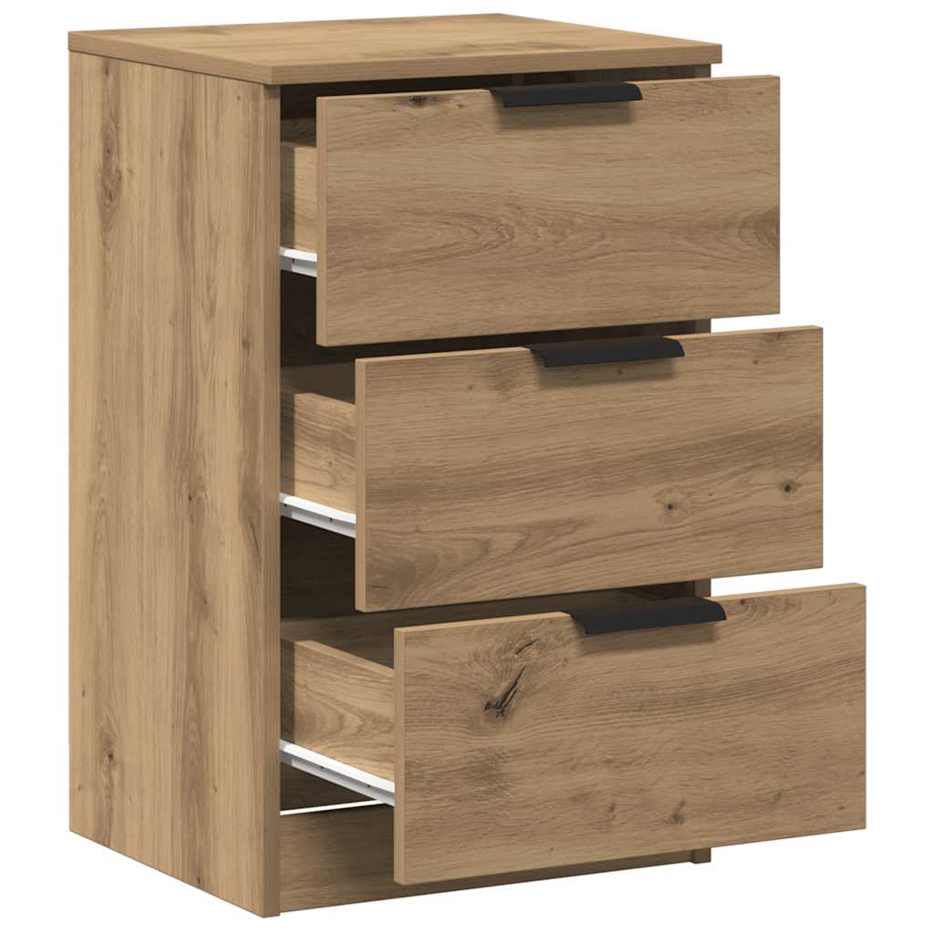 Nattbord artisan eik 40x36x65 cm konstruert tre