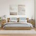 Nattbord 2 stk artisan eik 40x36x65 cm konstruert tre