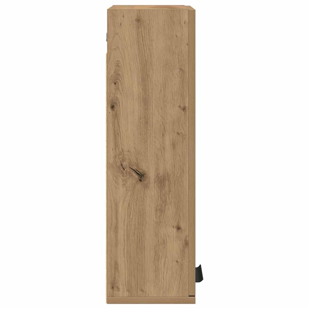 Vegghengt baderomsskap artisan eik 32x20x67 cm