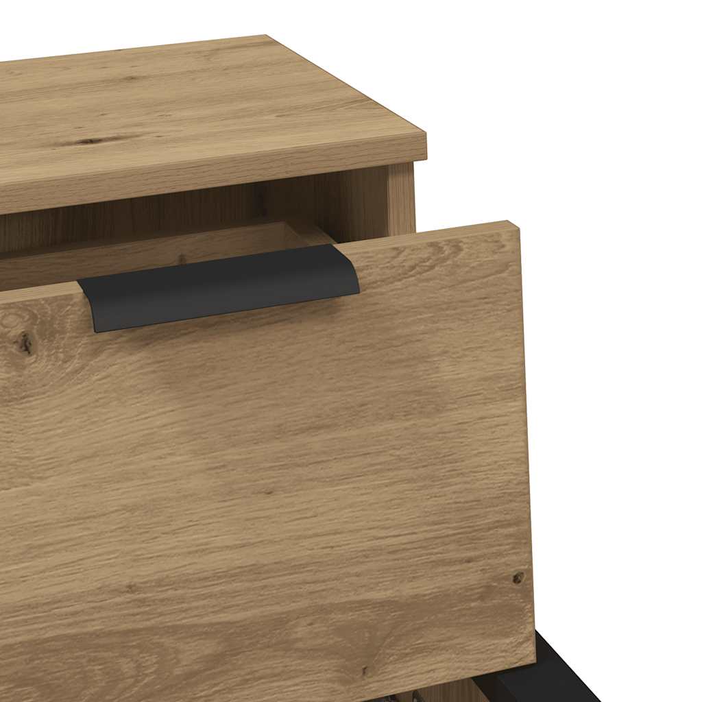 Skjenk artisan eik 30x30x70 cm konstruert tre
