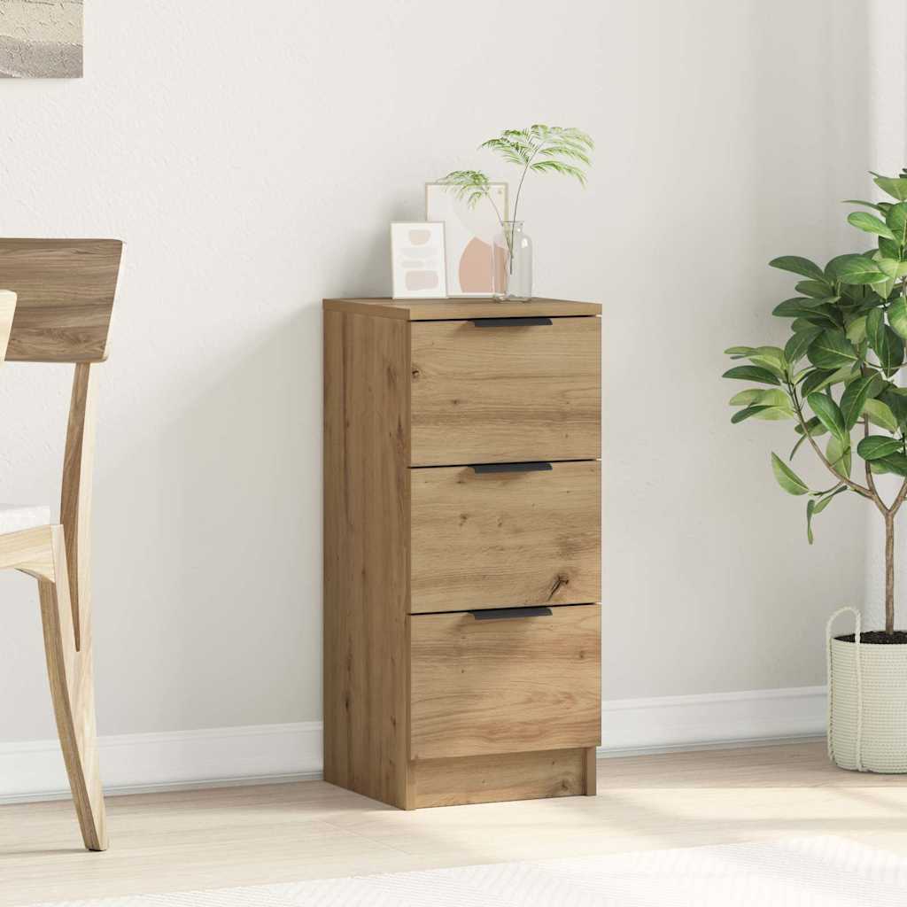 Skjenk artisan eik 30x30x70 cm konstruert tre