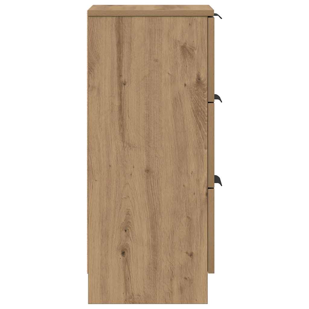 Skjenk artisan eik 30x30x70 cm konstruert tre