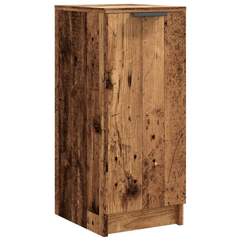 Skoskap gammelt tre 29,5x35x70 cm konstruert tre