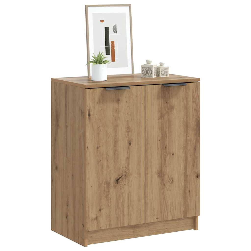 Skoskap artisan eik 59x35x70 cm konstruert tre