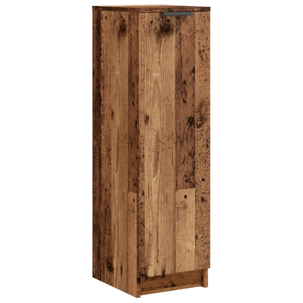 Skoskap gammelt tre 29,5x35x100,5 cm konstruert tre