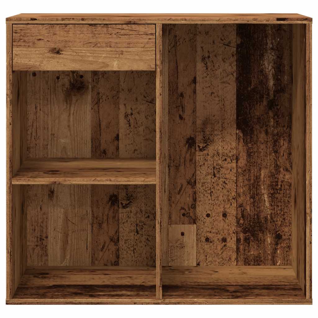 Sminkeskap gammelt tre 80x40x75 cm konstruert tre