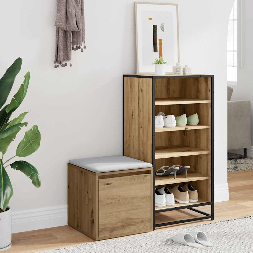 Oppbevaringsskap artisan eik 40,5x40x40 cm konstruert tre