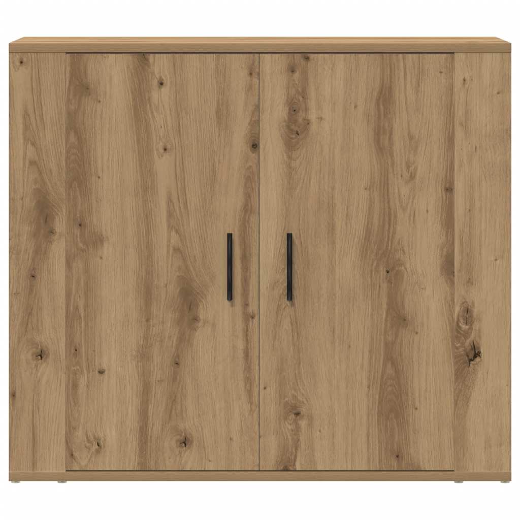 Skjenk artisan eik 80x33x70 cm konstruert tre vidaXL