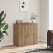 Skjenk artisan eik 80x33x70 cm konstruert tre vidaXL