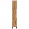 Baderomsskap artisan eik 30x30x190 cm konstruert tre