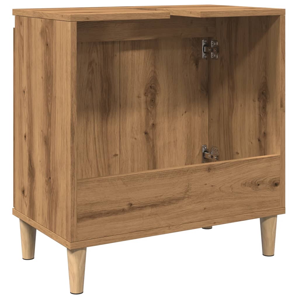 Servantskap artisan eik 58x33x60 cm konstruert tre