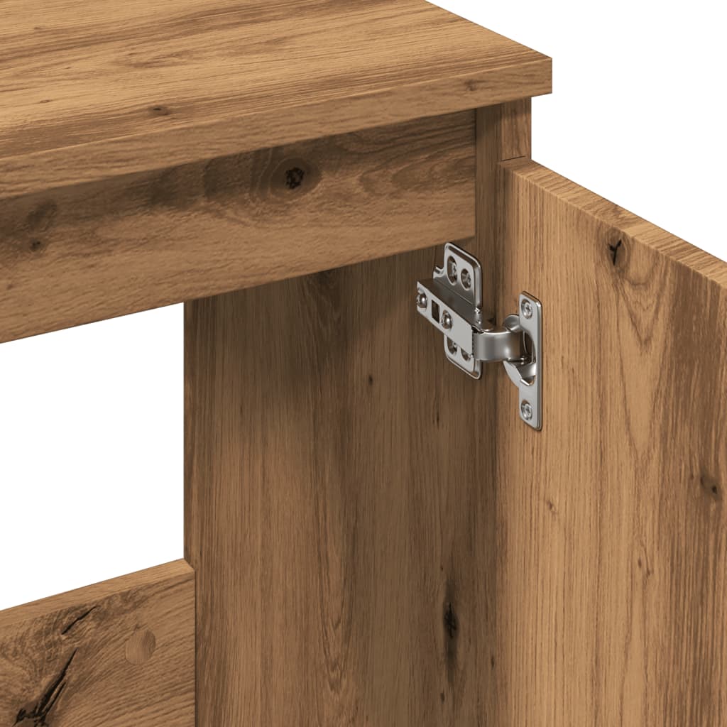 Servantskap artisan eik 58x33x60 cm konstruert tre