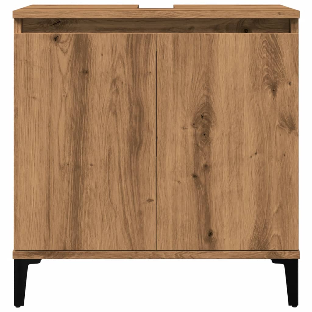 Servantskap artisan eik 58x33x60 cm konstruert tre