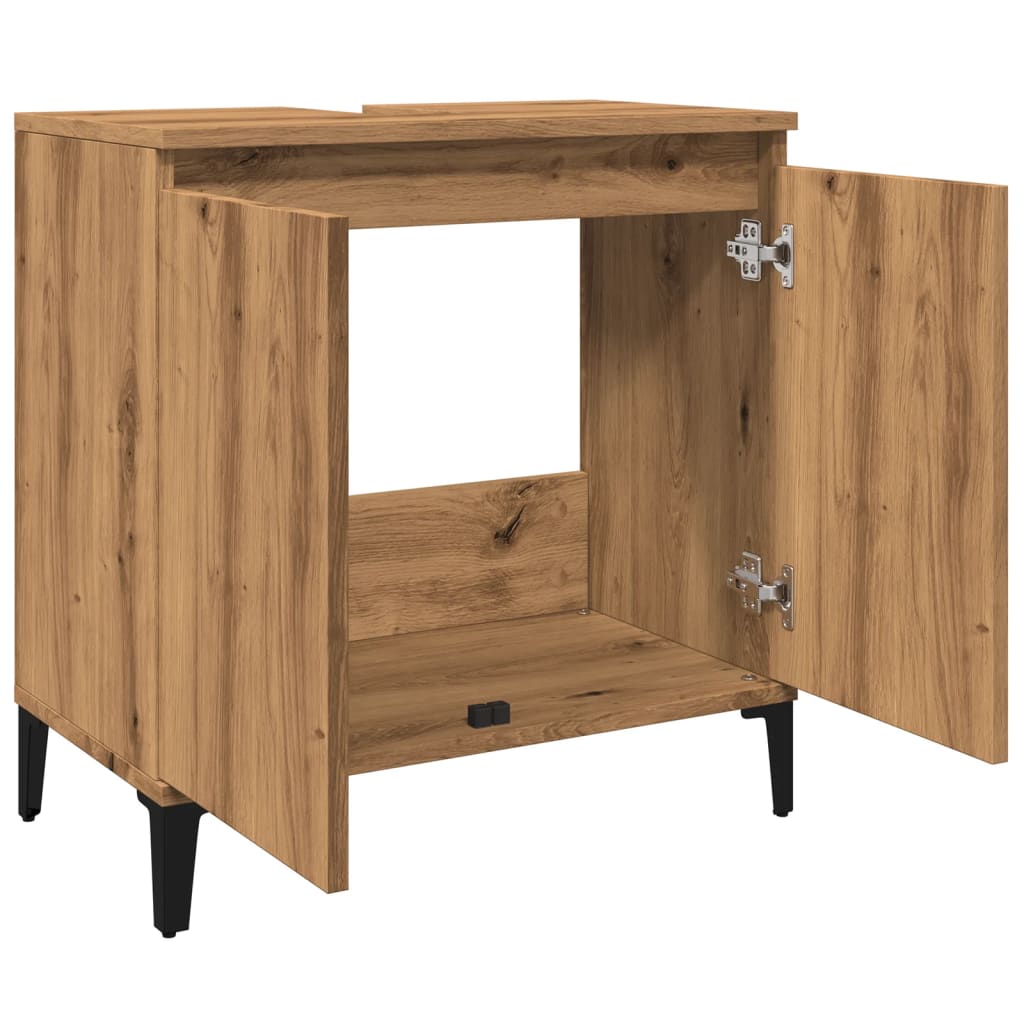 Servantskap artisan eik 58x33x60 cm konstruert tre