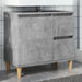 Servantskap betonggrå 65x33x60 cm konstruert tre