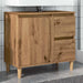 Servantskap artisan eik 65x33x60 cm konstruert tre