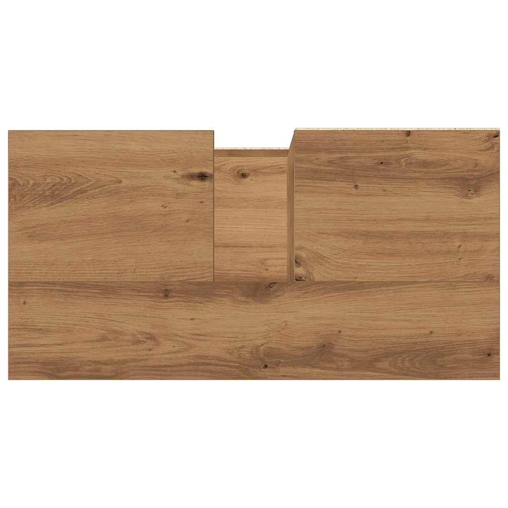 Servantskap artisan eik 65x33x60 cm konstruert tre vidaXL