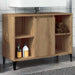 Servantskap artisan eik 80x33x60 cm konstruert tre