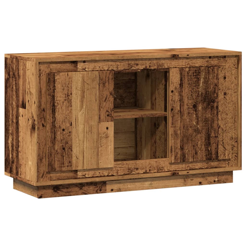 Skjenk gammelt tre 102x35x60 cm konstruert tre