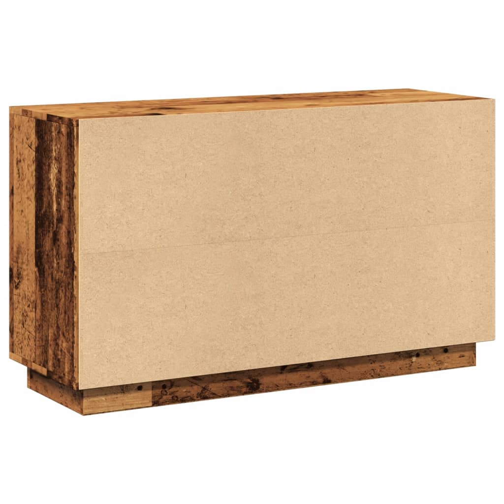 Skjenk gammelt tre 102x35x60 cm konstruert tre