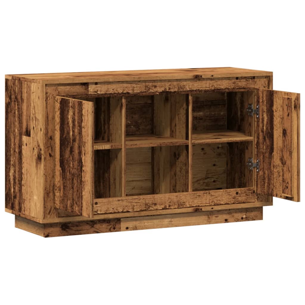 Skjenk gammelt tre 102x35x60 cm konstruert tre