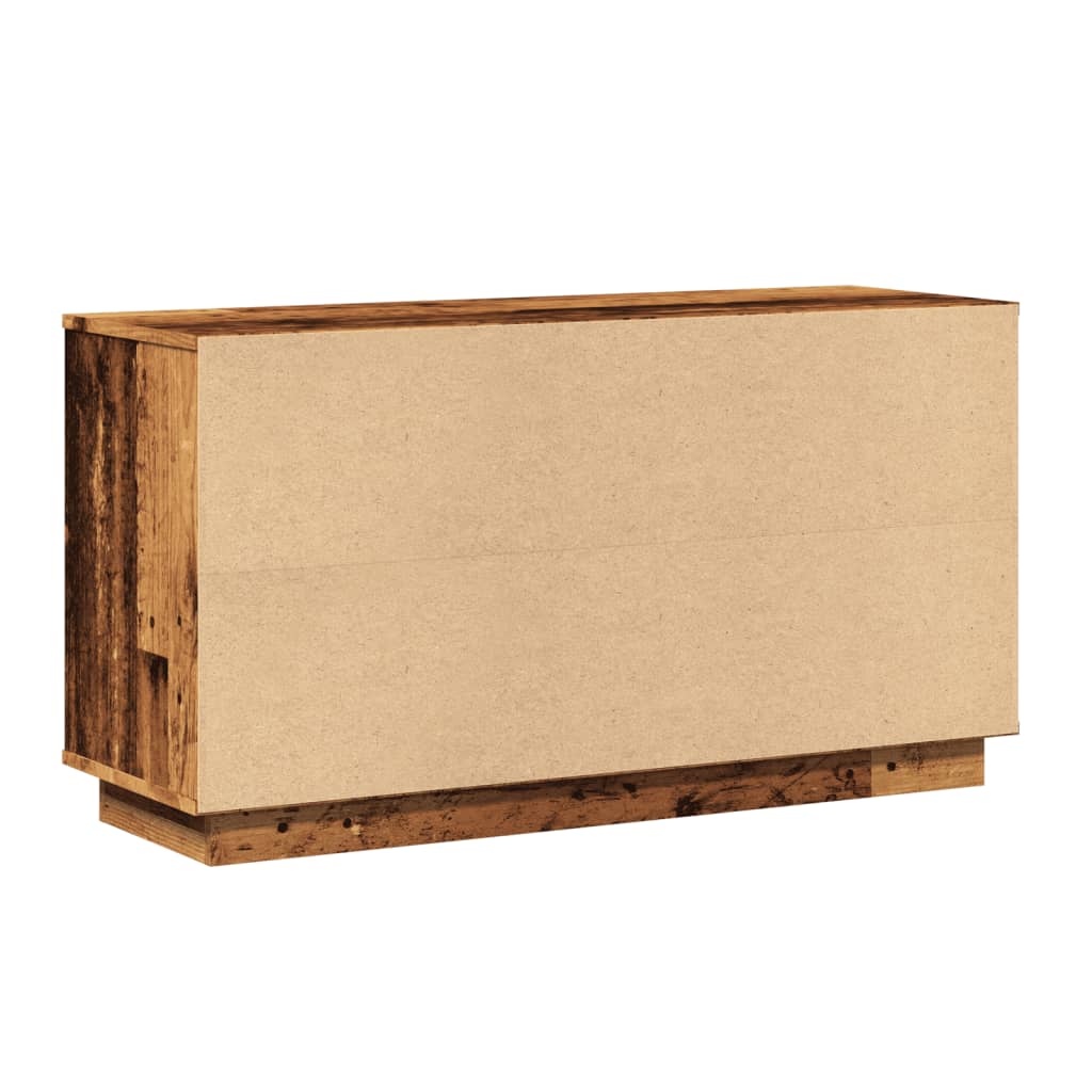 Skjenk gammelt tre 102x35x55 cm konstruert tre