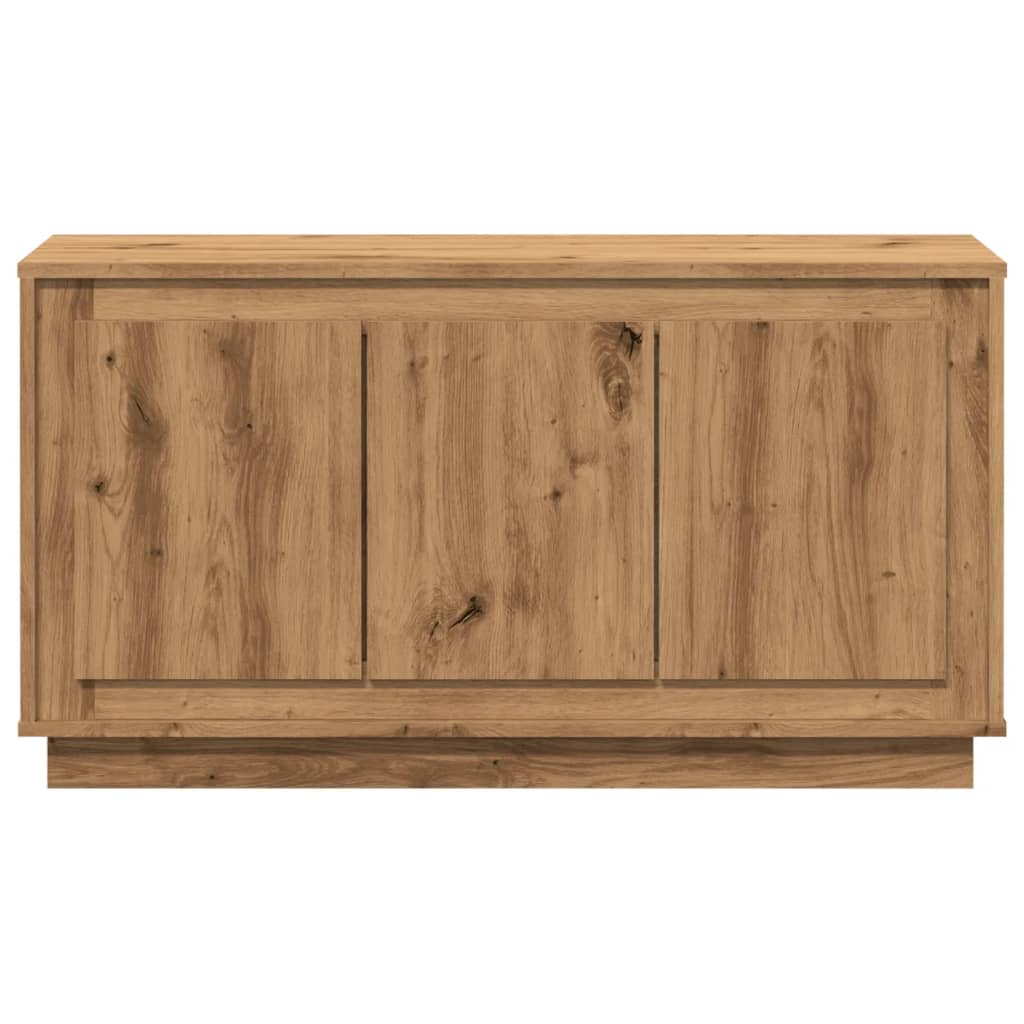 Skjenk håndverkseik 102x35x55 cm konstruert tre