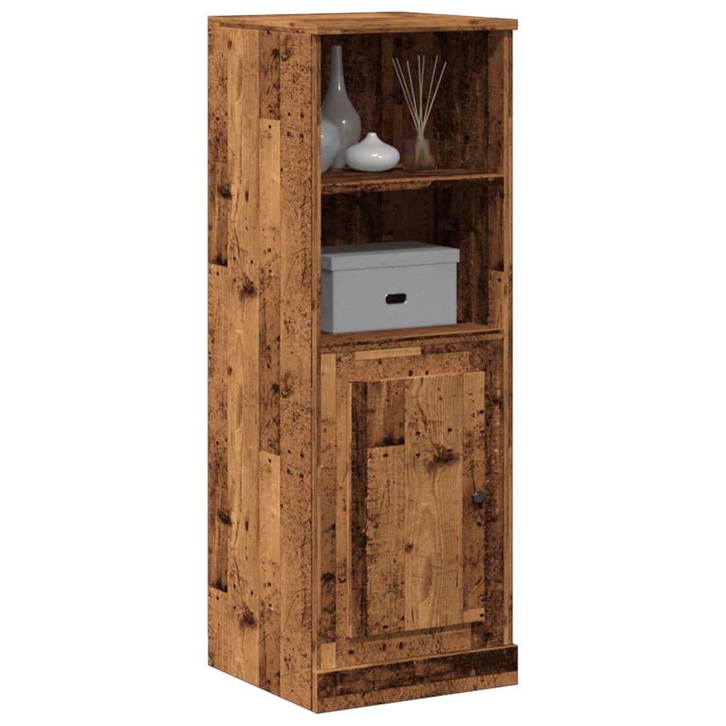 Highboard gammelt tre 36x35,5x103,5 cm konstruert tre