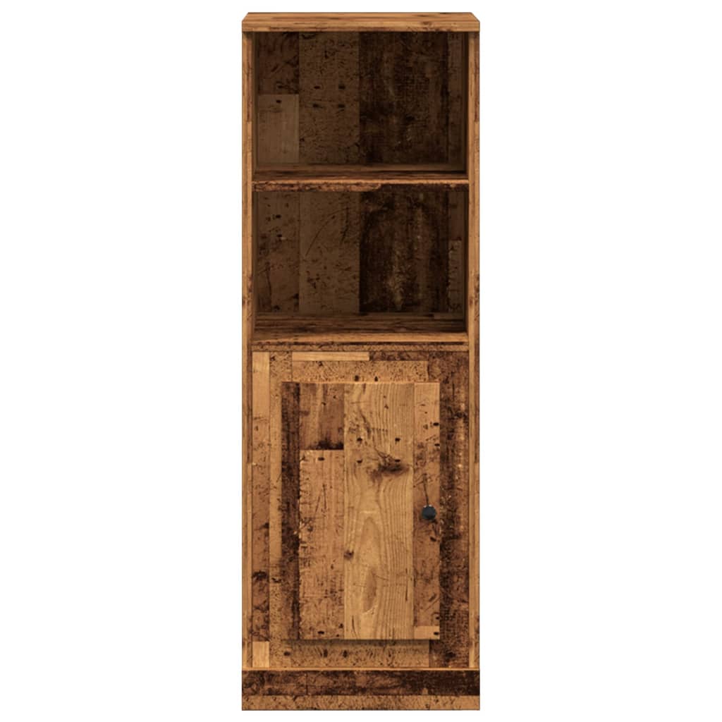 Highboard gammelt tre 36x35,5x103,5 cm konstruert tre