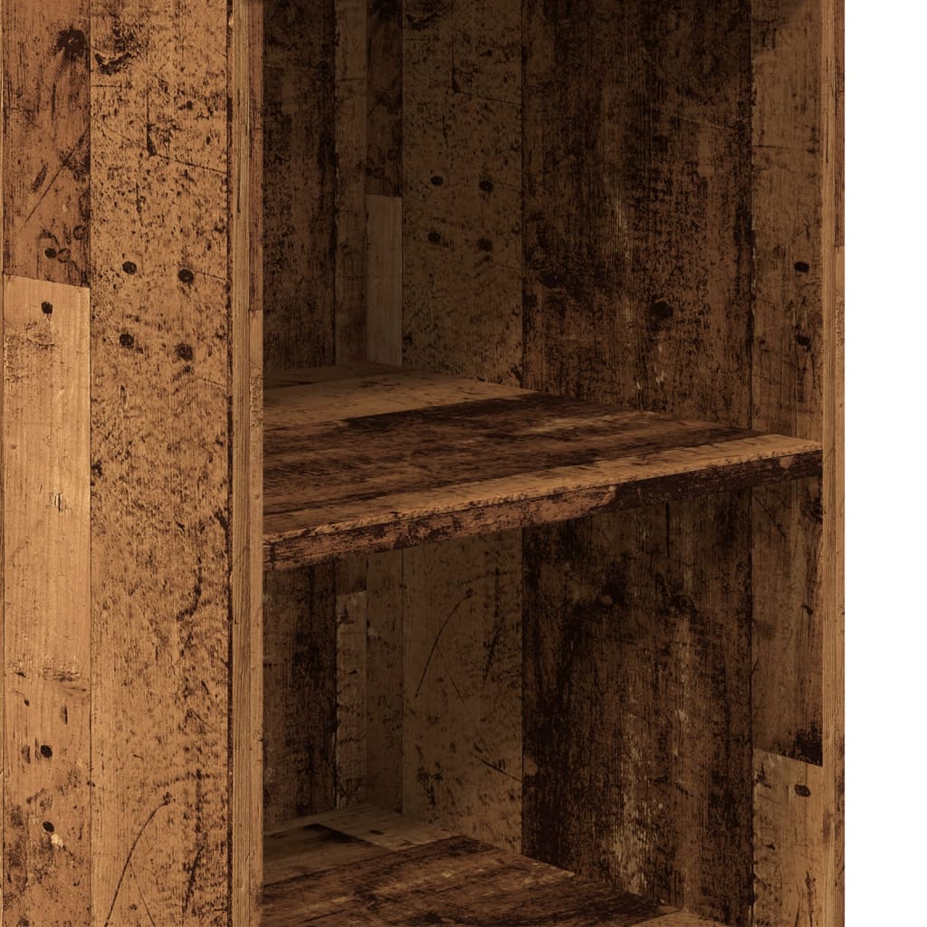 Highboard gammelt tre 36x35,5x103,5 cm konstruert tre