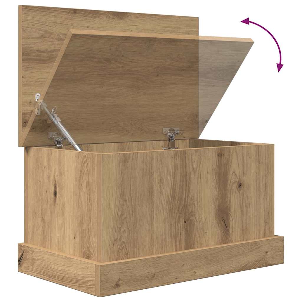 Oppbevaringsboks artisan eik 30x50x28 cm konstruert tre