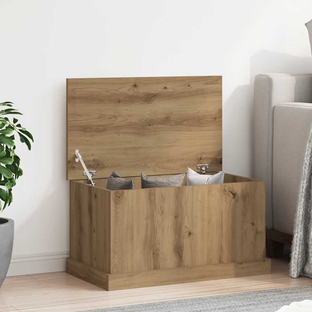 Oppbevaringsboks artisan eik 70x40x38 cm konstruert tre