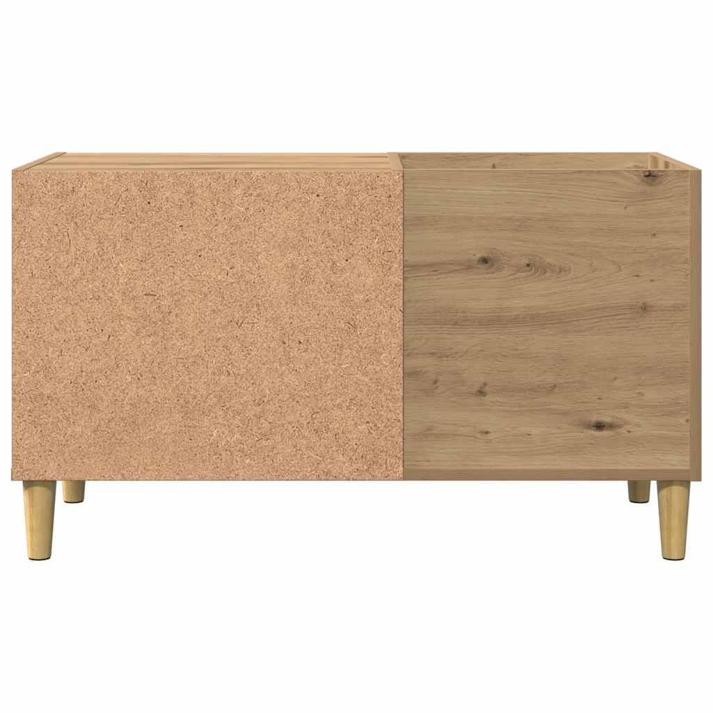 Plateskap artisan eik 84,5x38x48 cm konstruert tre