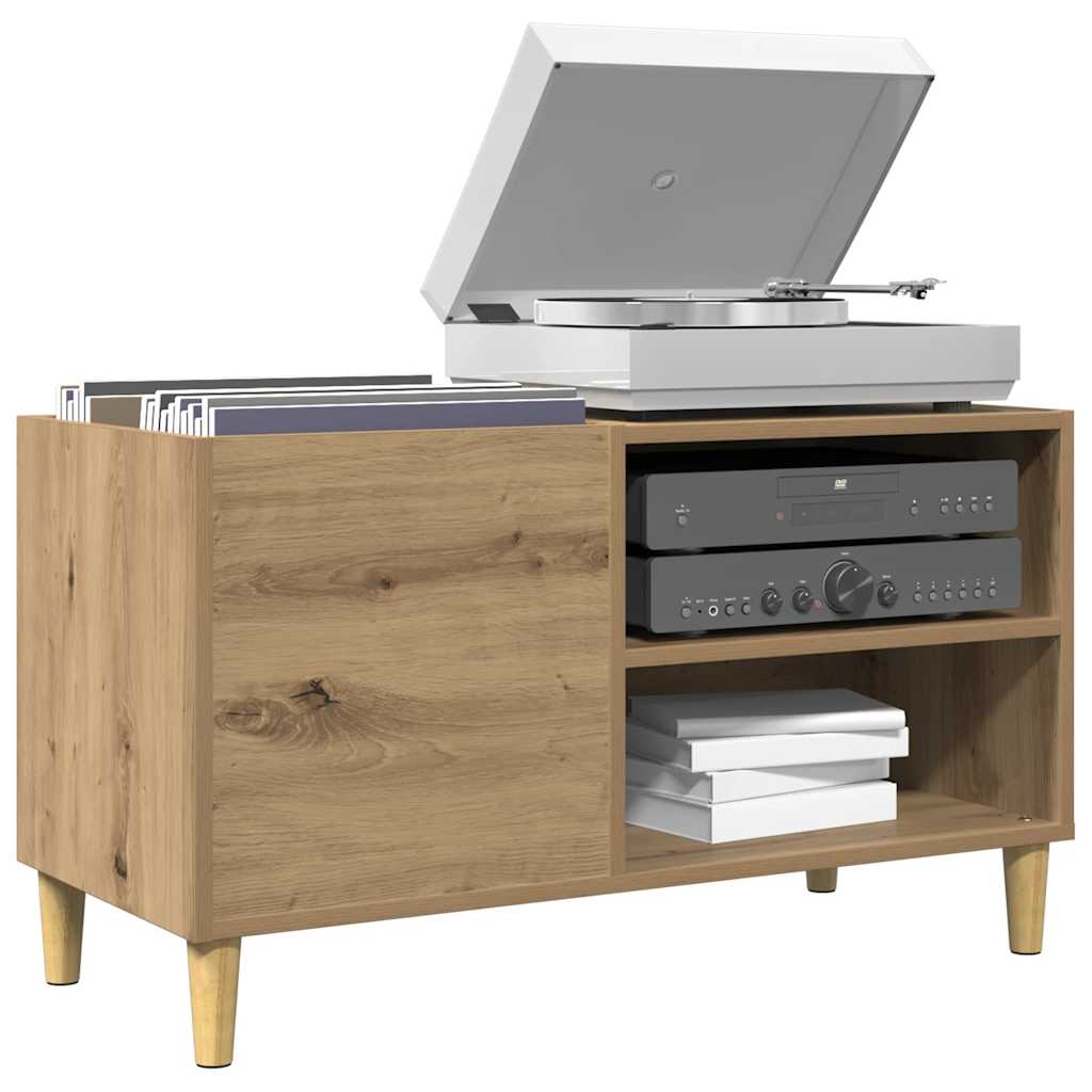 Plateskap artisan eik 84,5x38x48 cm konstruert tre