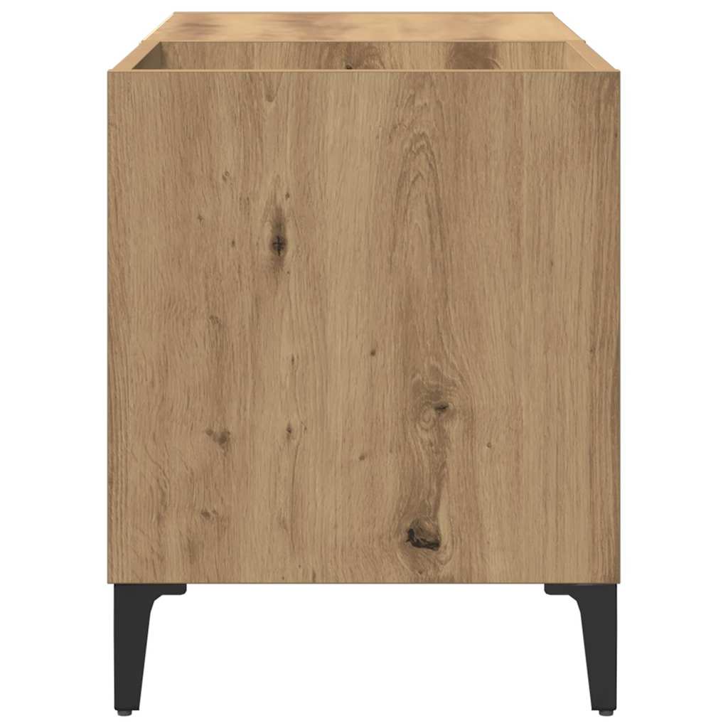 Plateskap artisan eik 84,5x38x48 cm konstruert tre