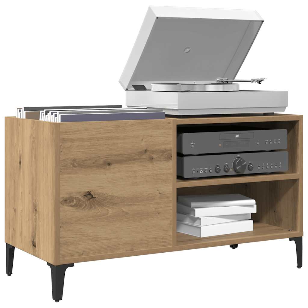 Plateskap artisan eik 84,5x38x48 cm konstruert tre