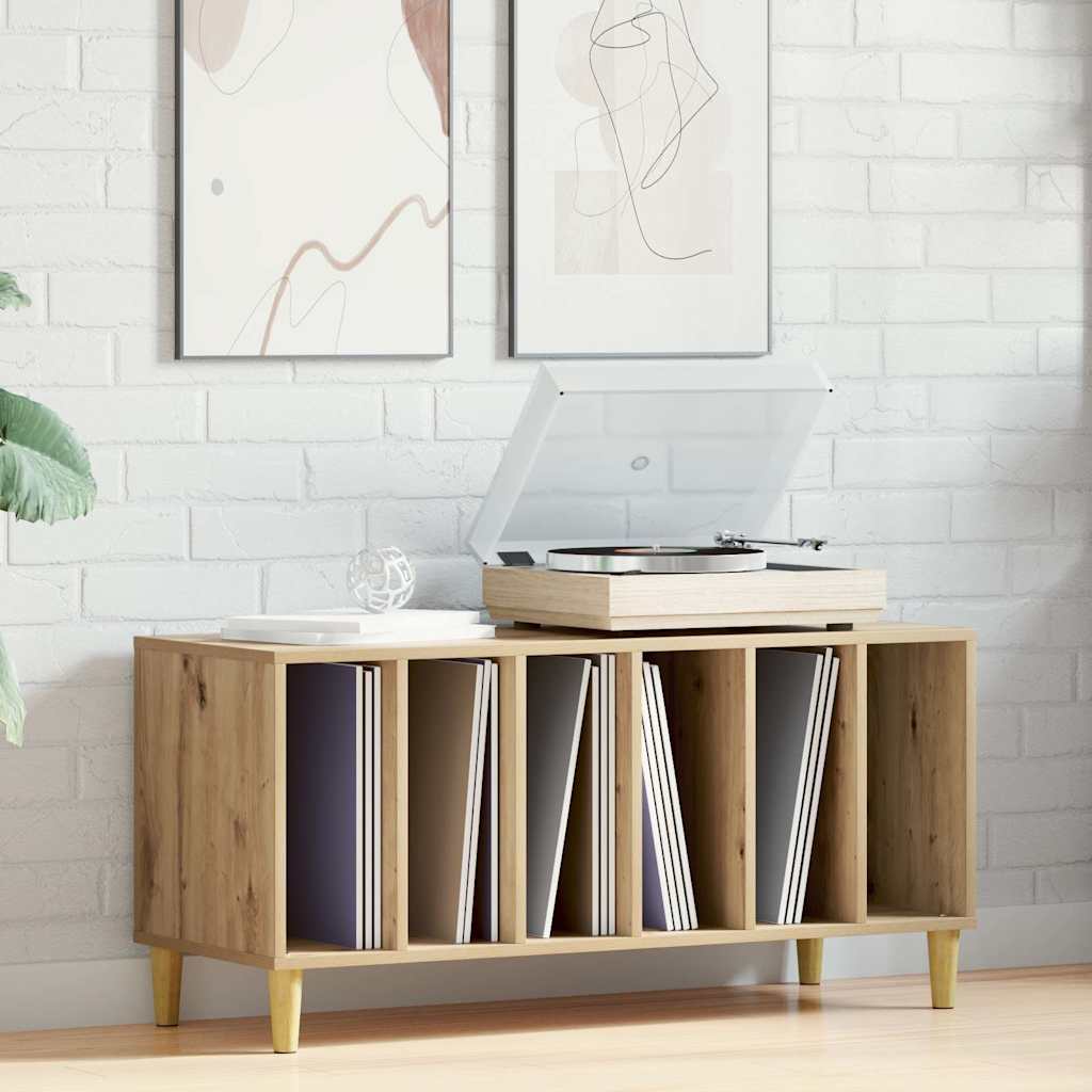 Plateskap artisan eik 100x38x48 cm konstruert tre