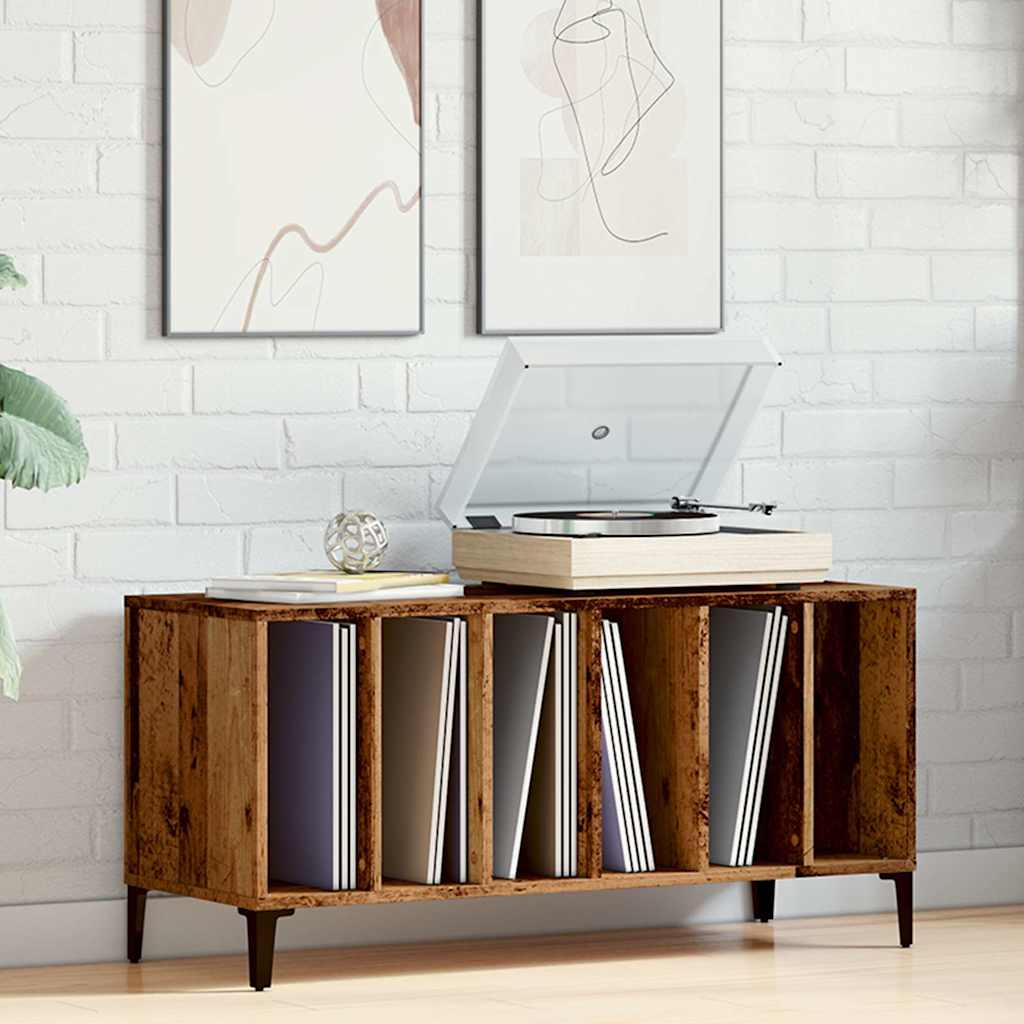 Plateskap gammelt tre 100x38x48 cm konstruert tre vidaXL