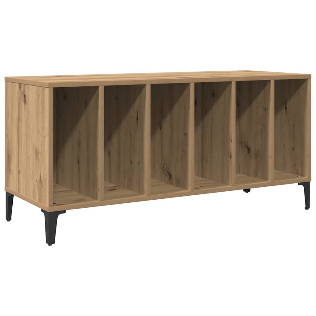 Plateskap artisan eik 100x38x48 cm konstruert tre vidaXL