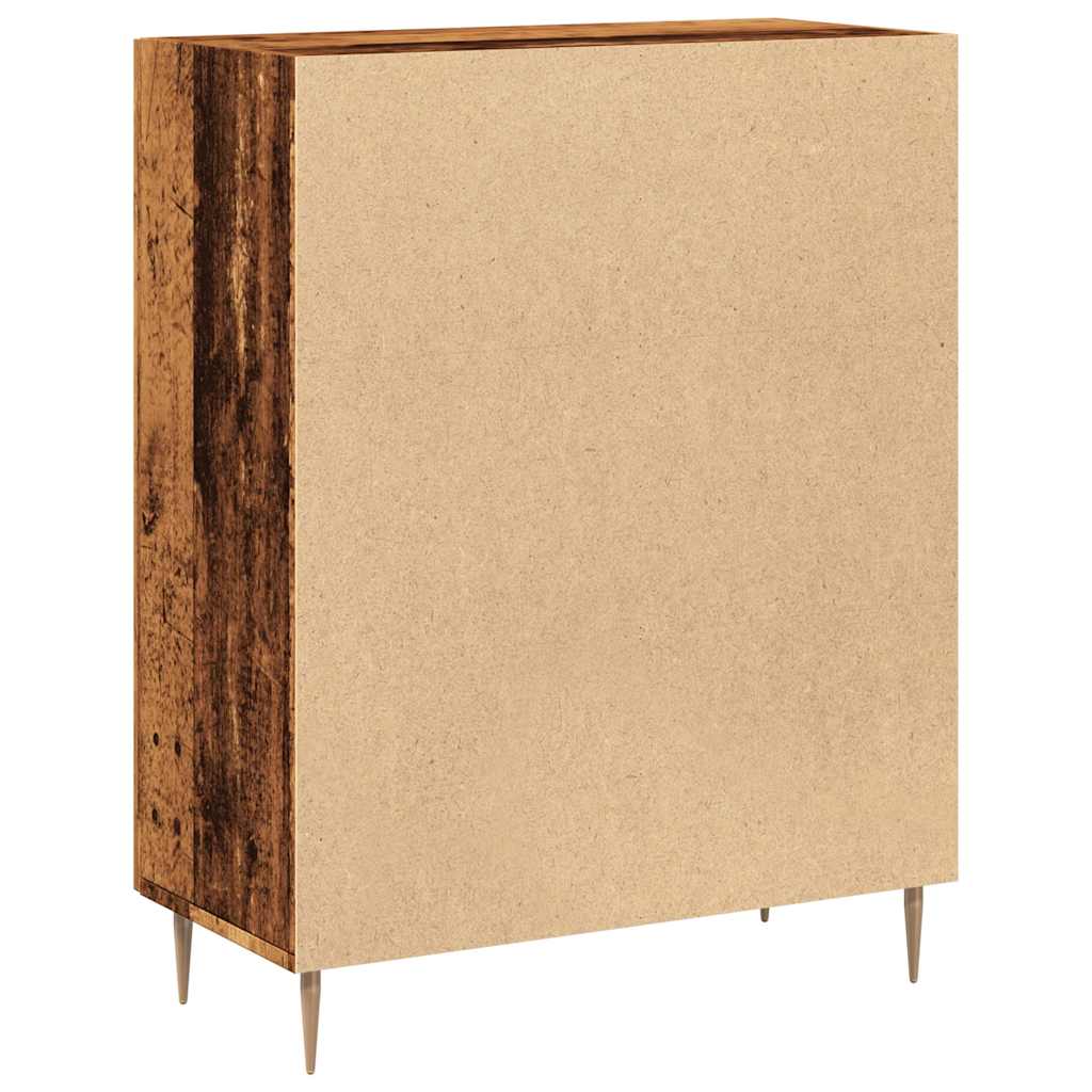 Skjenk gammelt tre 69,5x34x90 cm konstruert tre