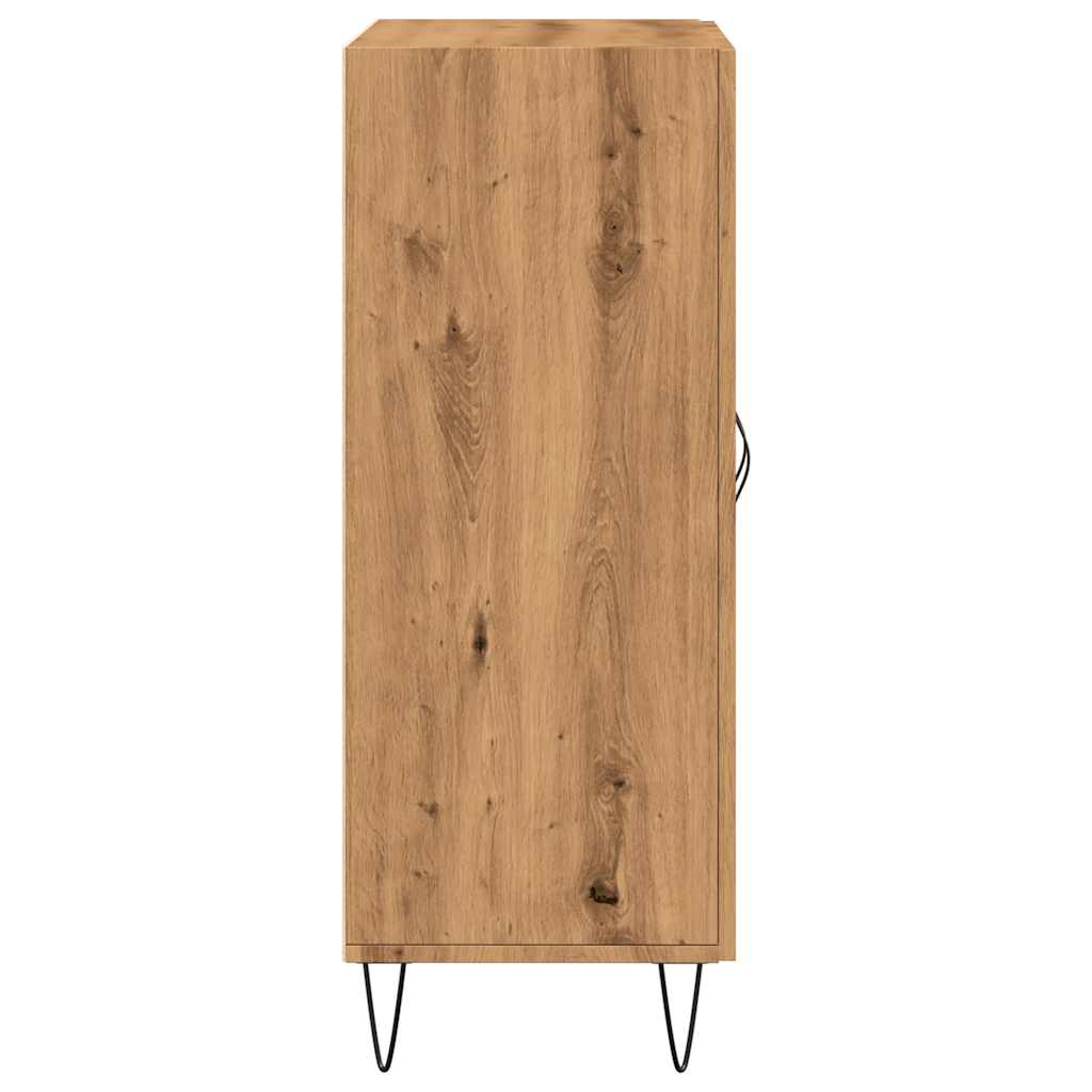 Skjenk artisan eik 69,5x34x90 cm konstruert tre