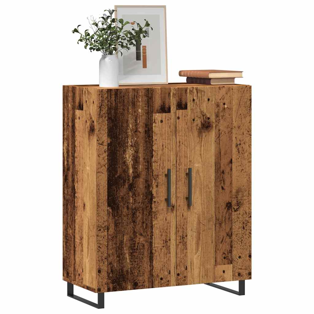 Skjenk gammelt tre 69,5x34x90 cm konstruert tre